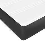 Pocket Spring Bed Mattress Medium Black 137x190x20 cm Full 347873