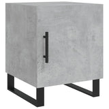 Bedside Cabinets 2 pcs Concrete Grey 40x40x50 cm Engineered Wood 827621