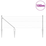 Welded Wire Fence with Spikes 100 x 0.6 m 3353441