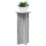 Plant Stand 2 pcs Grey Sonoma 40 x 40 x 80 cm Engineered Wood 899705