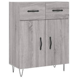 Highboard Grey Sonoma 69.5x34x180 cm Engineered Wood 3198183