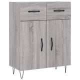 Sideboard Grey Sonoma 69.5x34x90 cm Engineered Wood 827978
