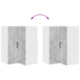Wall Corner Cabinet PORTO Concrete Grey 57 x 57 x 80 cm 885428