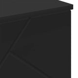 Bathroom Cabinet Black 60 x 35 x 80 cm Engineered wood & Metal 883305