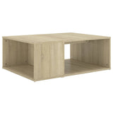 Coffee Table Sonoma Oak 90x67x33 cm Engineered Wood 806906