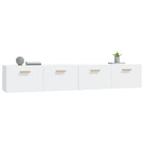 Wall Cabinets 2 pcs White 100x36.5x35 cm Engineered Wood 3115660