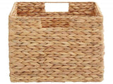 Storage Baskets 2 pcs Natural 28 x 28 x 28 cm Water hyacinth 42020139