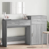 3 Piece Dressing Table Set Grey Sonoma Engineered Wood 3276523