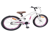 Kids Bike 20 Inches for 6-11 Years Old White 42009682