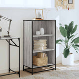 Book Cabinet Grey Sonoma 60x35x107.5 cm Engineered Wood 849117