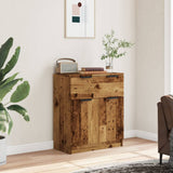Sideboard Old Wood 60x30x70 cm Engineered Wood 856838