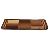 Stair Mats Self-adhesive 15 pcs 65x21x4 cm Brown 326209