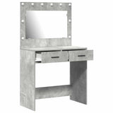 Dressing Table Concrete Grey 78.5 x 41 x 135 cm Engineered Wood 865031