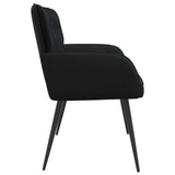 2 Seater Sofa with Metal Legs 2-Seater Black Velvet 42051023