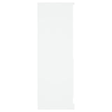 Highboard White 60x35.5x103.5 cm Engineered Wood 816312