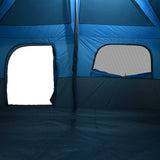 Family Tent Cabin 8-Person Blue Waterproof 94534