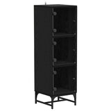 Sideboard Black Oak 35 x 37 x 117 cm 883539