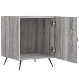 Bedside Cabinets 2 pcs Grey Sonoma 40x40x50 cm Engineered Wood 827513