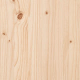 Bed Frame without Mattress 140x200 cm Solid Wood Pine 3301866