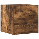 4 Piece TV Cabinet Set Smoked Oak Engineered Wood 3114643