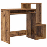 Desk with Drawer Old Wood 106 x 41 x 88.5 cm Engineered Wood 869472