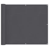 Balcony Screen Anthracite 100 x 700 cm Oxford Fabric 42030587