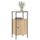 Bedside Cabinets 2 pcs Sonoma Oak 41x31x80 cm Engineered Wood 825926
