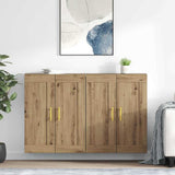 Wall-mounted Cabinet 2 pcs Artisan Oak 69.5 x 34 x 90 cm 3415578