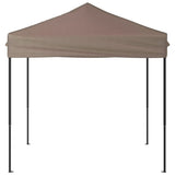 Folding Party Tent Taupe 2x2 m 93498