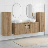 Bathroom Furniture Set 5 pcs Artisan Oak 33 x 34.5 x 100 cm 3405992