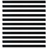 Self-adhesive Door Brush Seals 12 pcs Black 100 cm 42019568
