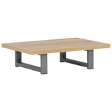 Two Piece Bathroom Furniture Set Ceramic Oak 279330