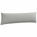 Sofa Pillows 2 pcs Light Grey 145 x 40 cm Fabric 42013855
