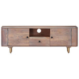 TV Cabinet 118x30x40 cm Solid Acacia Wood 322684