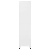 Locker Cabinet with 18 Compartments Metal 90x40x180 cm 245966