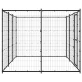 Outdoor Dog Kennel Steel 7.26 m 3082298