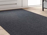 Carpet Runner Grey 80 x 300 cm Fabric 42011418
