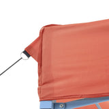 Foldable Party Tent Pop-Up with 2 Sidewalls Terracotta 4004926
