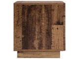 Bedside Cabinet 2 pcs Old Wood 33.5 x 34.5 x 50 cm 8011420