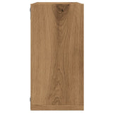 Wall Cube Shelves 4 pcs Artisan Oak 30x15x30 cm Engineered Wood 856580