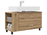Bathroom Vanity Unit Artisan Oak 80 x 35 x 60 cm 889394