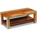 Coffee Table Solid Reclaimed Wood 90x45x35 cm 243322
