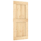 Door NARVIK 90x210 cm Solid Wood Pine 154439