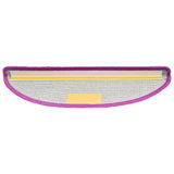 Stair Mats 30 pcs 65x21x4 cm Violet Half Round Large 3365817