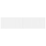 Wall-Mounted Headboard EDE White Engineered Wood 896045