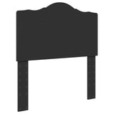 Storage Bed with Drawer Black 70 x 190 cm Engineered Wood 3413556