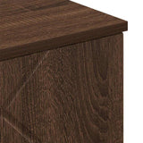Bathroom Cabinet Wall-mounted Brown Oak 30 x 31.5 x 61 cm 883351