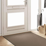 Doormat Beige and Black 120 x 400 cm 100% Polyamide 4100791
