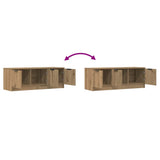 TV Cabinet Artisan Oak 102x35x36.5 cm Engineered Wood 856948