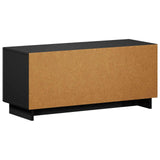 TV Stand 90 x 34.5 x 40 cm Black Engineered Wood 8011568